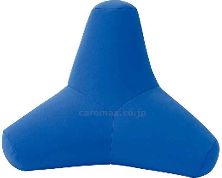 いまだけ！★ポイント最大14倍★【全国配送可】-頭と上半身を支えるクッション（カバー付） / 青 MOGU　JAN 4540323020461 kt352274 取寄品 ベッド関連 クッション ビーズクッション-【介護福祉用具】