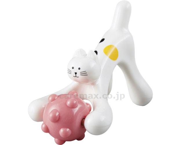 いまだけ！★ポイント最大14倍★【全国配送可】-癒しの猫ほぐしローラー / NH3131 羽立工業　JAN 4940267516882 kt355911 取寄品 健康管理 リラクゼーション マッサージ器-【介護福祉用具】