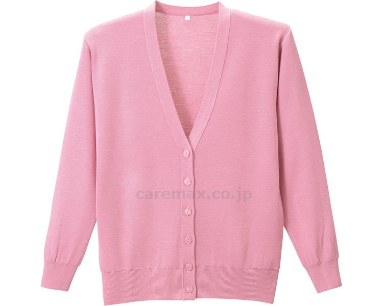 ★12/4-11 P最大27倍★【全国配送可】-抗ピル長袖カーディガン D1001　ローズピンク　4L ディーフェイズ　JAN 4571249994758 kt384268 取寄品 衣類 ねまき その他(ねまき)-【介護福祉用具】