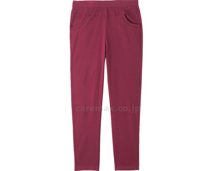 いまだけ！4/23-28★P最大23倍★【全国配送可】-綿混ハイテンションカラーパンツ / 97733-25　3L　ワイン ケアファッション　JAN 4580604046957 kt430365 取寄品 衣類 アウター ボトムス-【介護福祉用具】