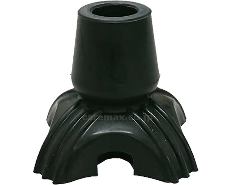 ★ポイント最大16倍★【全国配送可】-替えゴム4点DXミニ　16mm用 WB5155　ブラック フジホーム　JAN 4977626737077 kt461106 取寄品 歩行関連 杖小物 ゴムチップ-【介護福祉用具】