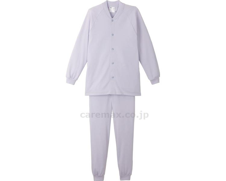 ★いまだけ！ポイント最大16倍★【全国配送可】-スムーズパジャマ　上下セット 5096　パープル　M エンゼル　JAN 4975520791782 kt203296 取寄品 衣類 ねまき パジャマ-【介護福祉用具】