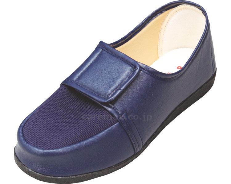 ★いまだけ！ポイント最大16倍★【全国配送可】-リハビリシューズ　GM603　サイズ違イ 紺　右：　左： マリアンヌ製靴　JAN kt207206 取寄品 歩行関連 シューズ (シューズ)-【介護福祉用具】