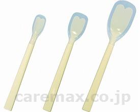 ★12/4-11 P最大27倍★【全国配送可】-口あたりやさしいスプーン 3本セット 岡部洋食器製作所　JAN 4545101100540 kt225785 取寄品 食事関連 箸・スプーン・フォーク スプーン-【介護福祉用具】