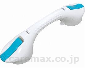 【病院専用商品】 ● クイックバー UNI-350-W●メーカー名 ユニトレンド●商品説明 ・簡単装着・安心手すり。・取付面が乾いた状態での取り付けなら、浴槽内でもOK。・吸盤が確実に吸着しているか確認できる取付確認機能付（赤から緑に変われば使用可能）。・取付は吸盤面を軽く取付面に押しつけながらレバーを下ろすだけ。・賃貸住宅など工事ができなくても使えます。※ネジ不要、工具不要、穴あけ不要。【取り付けについて】FRPやアクリル板などの荷重に耐えられる滑らかな平面に取り付けられます。凹凸やざらつき等を避け、ユニットバスの壁面や浴槽の内側等に取り付けて立ち上がりの補助としてご使用ください。タイルにも取り付けられますが、タイル自身の強度やタイル目地に吸盤がかからないことに注意してご使用ください。吸盤ですので空気を通すような壁面やクロス等の表面加工を施した壁面にはお取り付けできません。●商品仕様 ●サイズ／幅9.9×長さ41.2×高さ10.4cm、吸盤中心の間隔：26.7cm●重さ／580g●材質／本体・レバー：ABS樹脂、吸盤：PVC●耐荷重／垂直：60kg、水平：40kg●生産国／中国●6●JAN 4562192570939● 住宅改修　手すり 浴室用・部材介護　病院　クリニック　診療所　グループホーム　訪問看護　訪問介助　介助　居宅　施設　福祉　インボイス対応　適格請求書 ★お見積りはこちらから★★月島堂はインボイス対応済！インボイスのご請求書、領収書をご発行可能です。★業界最安値に挑戦！専門店ならではの納得価格。★創業25年の信頼と実績！★多くのお客様に選ばれ、累積受注件数35000件突破！★月島堂は90％以上のお客様にご納得いただいております。★お気軽にお見積もりご依頼下さい★お見積りはこちらから★