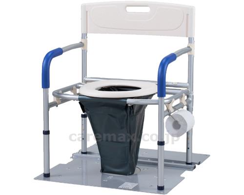 ★10/4-10/9 P最大16倍★【全国配送可】-災害用マンホールトイレ　洋式ワイドタイプ　大型 VE100W イーストアイ　JAN 4515914303506 kt294544 取寄品 排泄関連 ポータブルトイレ スチールトイレ-【介護福祉用具】