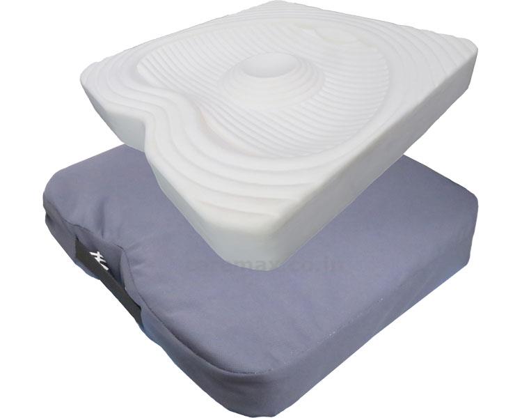 ★2/4-10 P最大27倍★【全国配送可】-4Dハートフルクッション FD40406 アクションジャパン　JAN 4560184161202 kt302028 取寄品 歩行関連 車いすオプション 車いす用クッション-【介護福祉用具】