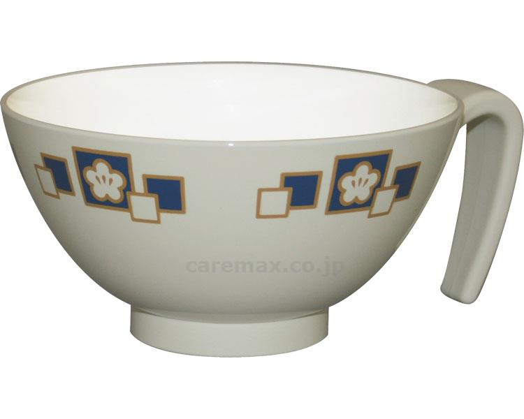 ★いまだけ！最大ポイント16倍★【全国配送可】-取っ手付飯碗 HS-N43　梅花青 台和　JAN 4904778038233 kt318518 取寄品 食事関連 食器類・カップ 皿・碗-【介護福祉用具】