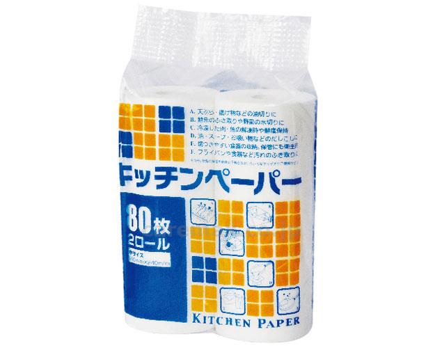 【病院専用商品】 ● キッチンペーパー　中　80枚　2ロール 377201　280×240m●メーカー名 大黒工業●商品説明 ●商品仕様 ●6●JAN 4975139533643● 住環境用品　ペーパータオル 介護　病院　クリニック　診療所　グループホーム　訪問看護　訪問介助　介助　居宅　施設　福祉　インボイス対応　適格請求書 ★お見積りはこちらから★★月島堂はインボイス対応済！インボイスのご請求書、領収書をご発行可能です。★業界最安値に挑戦！専門店ならではの納得価格。★創業25年の信頼と実績！★多くのお客様に選ばれ、累積受注件数35000件突破！★月島堂は90％以上のお客様にご納得いただいております。★お気軽にお見積もりご依頼下さい★お見積りはこちらから★