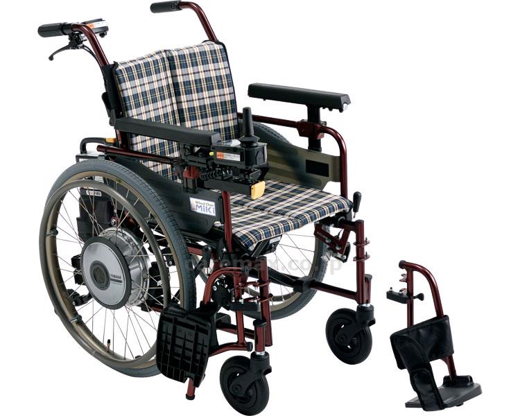 ★いまだけ！ポイント最大16倍★【全国配送可】-電動車いす　M-JWX1　Plus(介助操作部有) ＃47　ニッケル水素バッテリー ミキ　JAN kt343168 取寄品 歩行関連 車いす 電動車いす-【介護福祉用具】