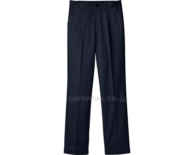 ★いまだけ！ポイント最大16倍★【全国配送可】-裾上げらくらくチノパン FP6704U-8　ネイビー　5L ボンマックス　JAN kt368903 取寄品 衣類 ユニフォーム ボトム-【介護福祉用具】