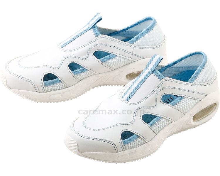 ★いまだけ！ポイント最大16倍★【全国配送可】-ナースフィットII F-002　ブルー　24.0cm 富士ゴムナース　JAN 4560150968446 kt369575 取寄品 歩行関連 シューズ その他(シューズ)-【介護福祉用具】