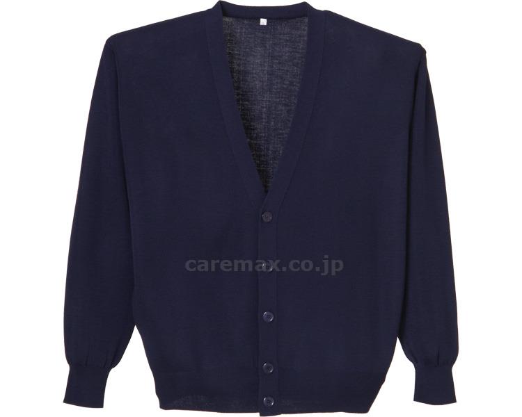 ★いまだけ！ポイント最大16倍★【全国配送可】-抗ピルメンズカーディガン D2001　ネイビー　LL ディーフェイズ　JAN 4571249989037 kt384525 取寄品 衣類 ねまき (ねまき)-【介護福祉用具】