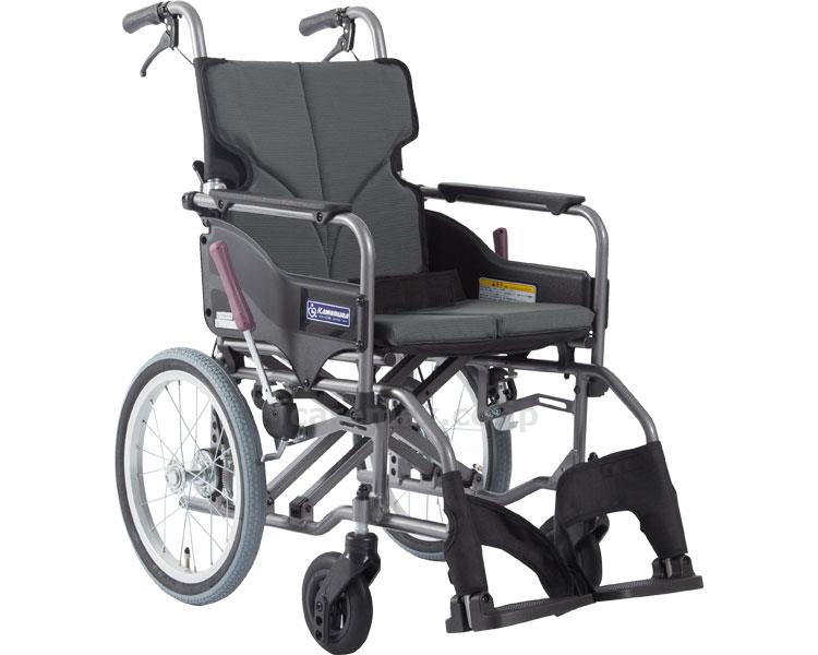 ★2/4-10 P最大27倍★【全国配送可】-モダンA　KMD-A16-42-SH No.82_チャコールグレー カワムラサイクル　JAN 4514133501816 kt395311 取寄品 歩行関連 車いす 介助式-【介護福祉用具】