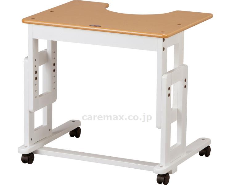 ★いまだけ！ポイント最大16倍★【全国配送可】-サポートテーブルB ホワイト キンタロー　JAN 4955412300490 kt395514 取寄品 歩行関連 車いすオプション 車いす用テーブル-【介護福祉用具】