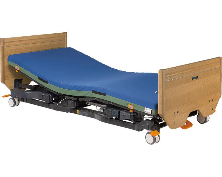 ★10/4-10/9 P最大16倍★【全国配送可】-アーデル　3M電動HB　木製フラットLブラウン P400-72CF　4輪ロック プラッツ　JAN 4539940009881 kt405501 取寄品 ベッド関連 ベッド 3モーター-【介護福祉用具】