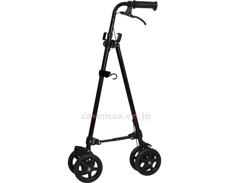 ★いまだけ！ポイント最大16倍★【全国配送可】-ハンドレールステッキII WB5135　ブラック フジホーム　JAN 4977626736872 kt418698 取寄品 歩行関連 杖 (杖)-【介護福祉用具】