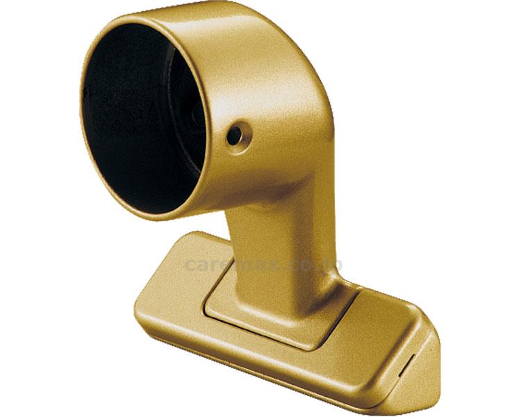 ★いまだけ！ポイント最大16倍★【全国配送可】-35φ真壁用ブラケット　止 D-258　ゴールド 丸喜金属本社　JAN 4531588022574 kt423986 取寄品 住宅改修 手すり 屋内用・部材-【介護福祉用具】