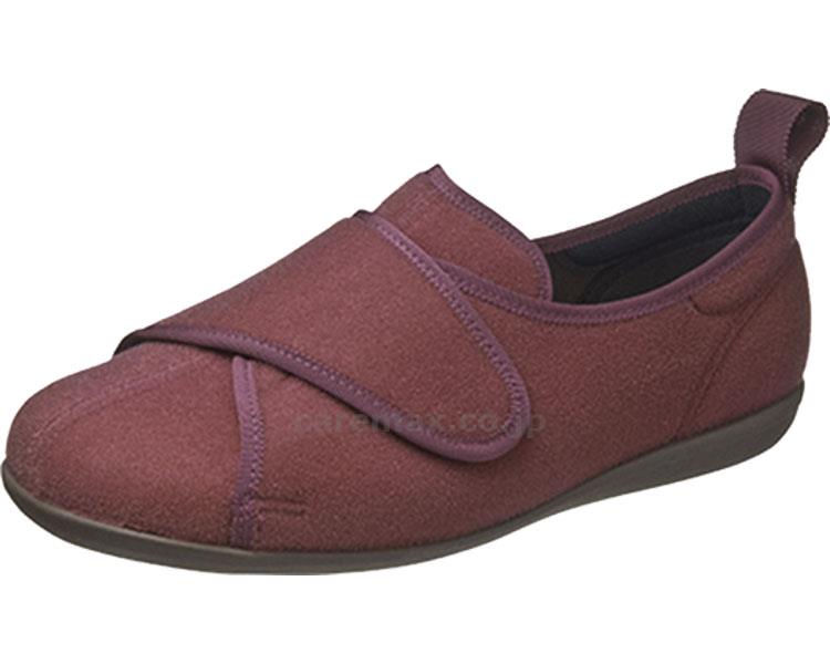 ★1/9-16 P最大27倍★【全国配送可】-快歩主義　L141RS ワインパイル　23.5cm アサヒシューズ　JAN 4963507418234 kt443590 取寄品 歩行関連 シューズ 室内用-【介護福祉用具】