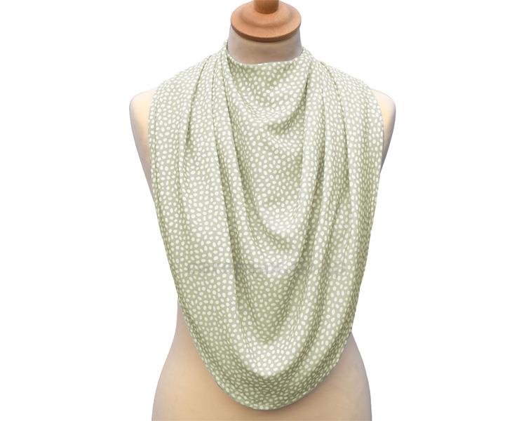 ★11/21-27 P最大27倍★【全国配送可】-パシュミナ・ドレープエプロン セージグリーンドット　フリー ケアデザインズ　JAN 5060100376646 kt453245 取寄品 食事関連 食事用エプロン 食事用エプロン-【介護福祉用具】