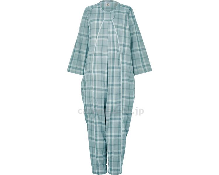 ★2/4-10 P最大27倍★【全国配送可】-フドーねまきAスリーシーズン 107013　青　M 竹虎 ヒューマンケア事業部　JAN 4958995770131 kt485477 取寄品 衣類 ねまき 介護ねまき-【介護福祉用具】