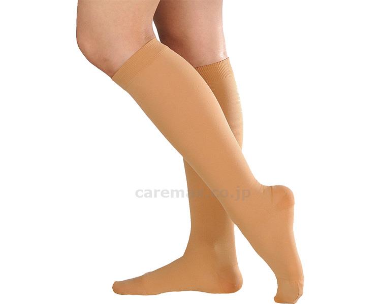 ★1/9-16 P最大27倍★【全国配送可】-アンシルク・2　ハイソックス　つま先あり　1組 18462　ライトブラウン　L アルケア　JAN 4900070184623 kt285776 取寄品 衣類 ソックス 着圧ソックス-【介護福祉用具】