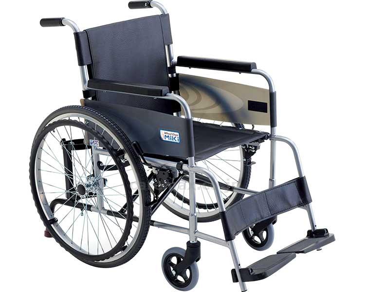 ★11/21-27 P最大27倍★【全国配送可】-VA-0DX　VCJ00022 座幅40　黒レザー（V-1） 　JAN 4536697117517 kt499237 取寄品 歩行関連 車いす 自走式-【介護福祉用具】