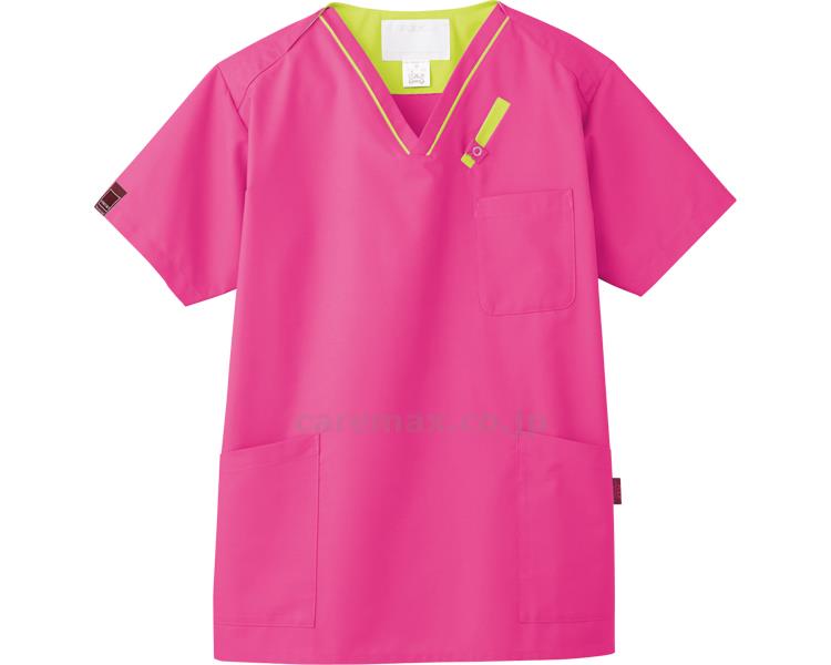 ★12/19-26 最大P27倍★【全国配送可】-スクラブ　7042SC チェリーピンク　4L 　JAN 4589457795685 kt499967 取寄品 衣類 ユニフォーム トップ-【介護福祉用具】