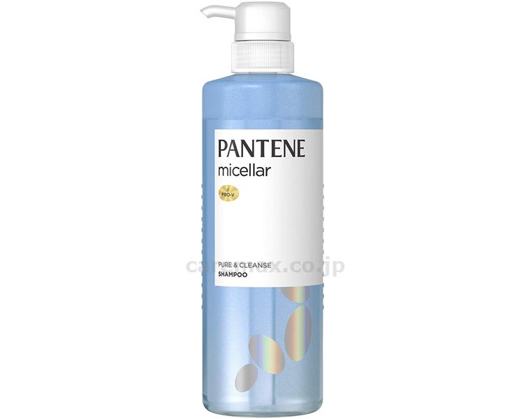 ★いまだけ！ポイント最大16倍★【全国配送可】-パンテーン　ミセラー　シャンプー ピュア＆クレンズ　500mL 　JAN 4987176055736 kt509292 取寄品 入浴関連 清拭剤 シャンプー・リンス-【介護福祉用具】