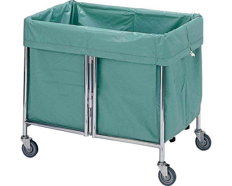 ★ポイント最大16倍★【全国配送可】-開閉式リネン車　アルコー109-B型 100309　ステンレス製 星光医療器製作所　JAN 4537711003090 kt205242 取寄品 医療・施設 施設用備品 リネンカート-【介護福祉用具】