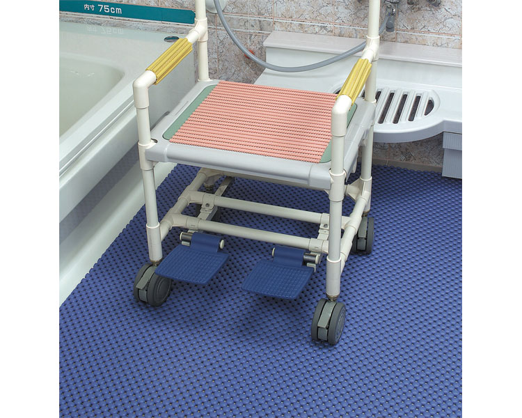 ★ポイント最大16倍★【全国配送可】-バイオクッションP　2m×1.0m ライトブルー 学研ホールディングス　JAN kt215318 取寄品 入浴関連 バスマット・バスシート バスマット-【介護福祉用具】