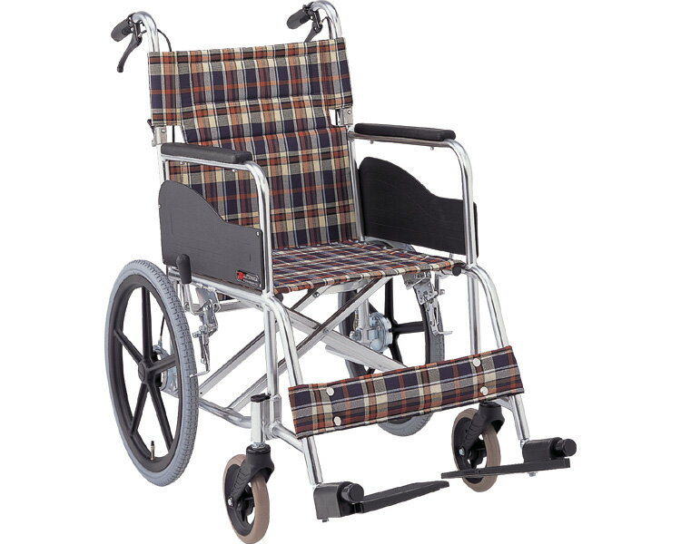 ★ポイント最大16倍★【全国配送可】-アルミ介助車いす　AR-301 座幅40　S-1 松永製作所　JAN 4530147000275 kt221523 取寄品 歩行関連 車いす 介助式-【介護福祉用具】