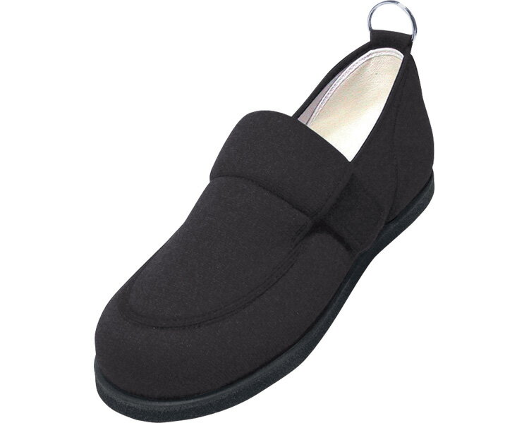 ★ポイント最大16倍★【全国配送可】-マイハート3/片足 ブラック　28.0cm ニチマン　JAN 4937205830452 kt231049 取寄品 歩行関連 シュー..