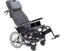 ★ポイント最大16倍★【全国配送可】-リクライニング車イス KX16-42N Fブラック No.47 カワムラサイクル JAN 4514133006359 kt...