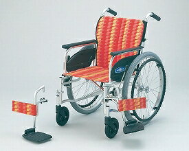 ★ポイント最大16倍★【全国配送可】-アルミ自走車いす　NA-426FO 座幅40　PM-Y4 日進医療器　JAN kt247036 取寄品 歩行関連 車いす 自走式-【介護福祉用具】