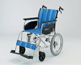 ★ポイント最大16倍★【全国配送可】-アルミ介助車いす　NAH-446A 座幅38　PM-Y3 日進医療器　JAN kt247268 取寄品 歩行関連 車いす 介助式-【介護福祉用具】