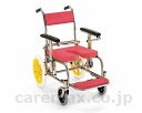 ★ポイント最大16倍★【全国配送可】-入浴・シャワー用車イス KS2 レッド カワムラサイクル JAN 4514133007745 kt250027 取寄品 入...