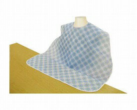 ★ポイント最大16倍★【全国配送可】-食事用ポケット付エプロン AP04 ブルー 幸和製作所 JAN 4938765040657 kt276756 取寄品 食事関連 食事用エプロン 食事用エプロン-【介護福祉用具】