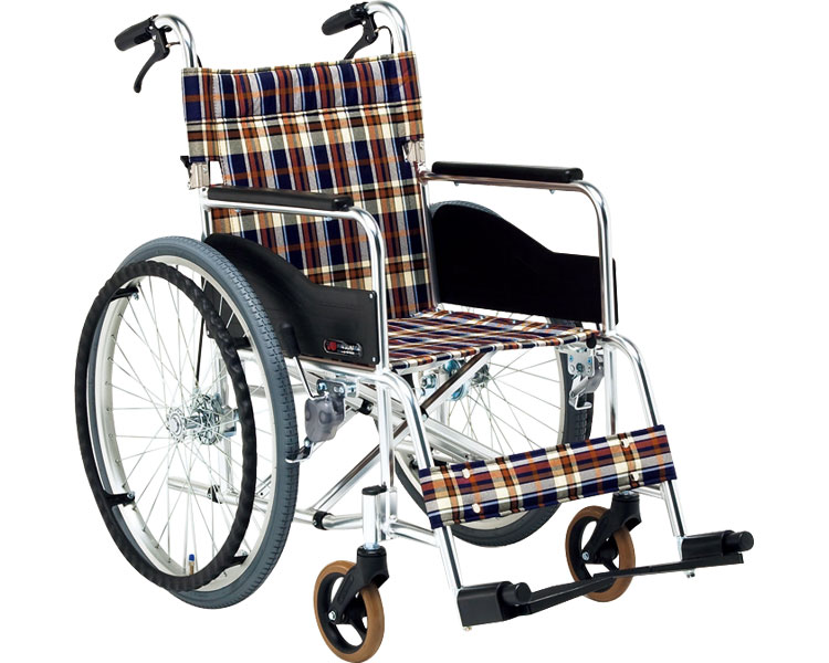 ★ポイント最大16倍★【全国配送可】-アルミ自走車いす