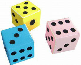 ★ポイント最大16倍★【全国配送可】-ソフトパステルサイコロ イエロー　25×25×25cm 一歩　JAN 4571214209627 kt277410 取寄品 健康管理 レクリエーション レクリエーションアイテム-【介護福祉用具】