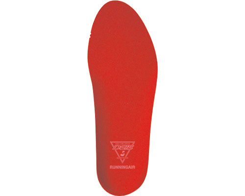 ★9/4-11 P最大27倍★【全国配送可】-DSIS　ソルボランニングエア　MEN S 61667　レッド　L 三進興産　JAN 4961928616673 kt277797 取寄品 歩行関連 シューズ インソール-【介護福祉用具】