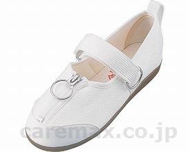 ★3/21-27 P最大27倍★【全国配送可】-リハビリシューズ　GM505　右足 白　24.0cm マリアンヌ製靴　JAN kt291510 取寄品 歩行関連 シューズ 両用　片足-【介護福祉用具】のサムネイル