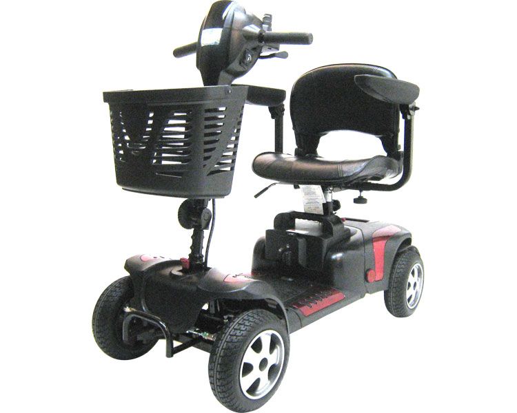 ★ポイント最大16倍★【全国配送可】-電動カートNOAAモバイルアルファ　L仕様 WT-T4GRE-L　ワインレッド ..