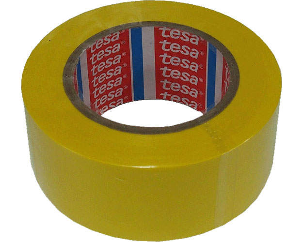 ★ポイント最大16倍★【全国配送可】-デクパック用　マーキングテープ　黄色 50mm×33m ケアメディックス..