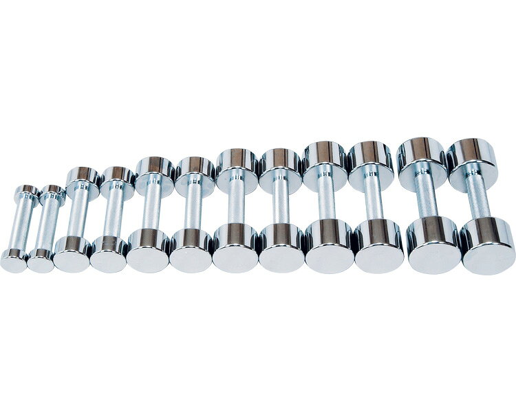 ★ポイント最大16倍★【全国配送可】-ステンレスダンベル　3kg×2個 S-130 中旺ヘルス　JAN 4523059204039 kt299509 取寄品 健康管理 トレーニング小物 ウエイト-【介護福祉用具】