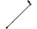 ★ポイント最大16倍★【全国配送可】-ドイツ製 アルミリハビリ杖 左手用 FG-2L メタリックブロンズ ケイ・ホスピア JAN 4544634000884 k...