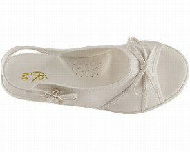 ★ポイント最大16倍★【全国配送可】-リボンサンダル FR-417　ホワイト　M ファーストレイト　JAN 456016..