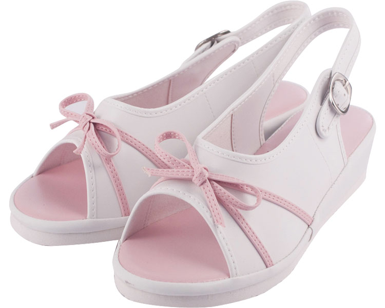 ★ポイント最大16倍★【全国配送可】-リボンサンダル FR-422　ピンク　L ファーストレイト　JAN 45601688..