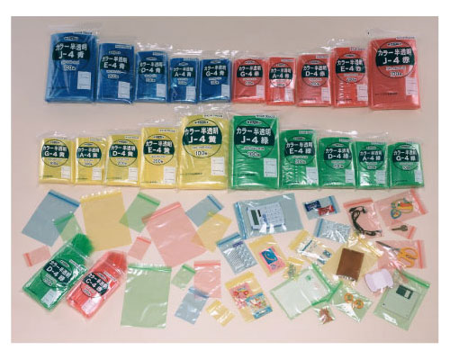 ★ポイント最大16倍★【全国配送可】-ユニパック　カラー半透明　100×70mm C-4　黄　200枚 生産日本社　JAN 4909767112635 kt306879 取寄品 その他 その他-【介護福祉用具】(4)