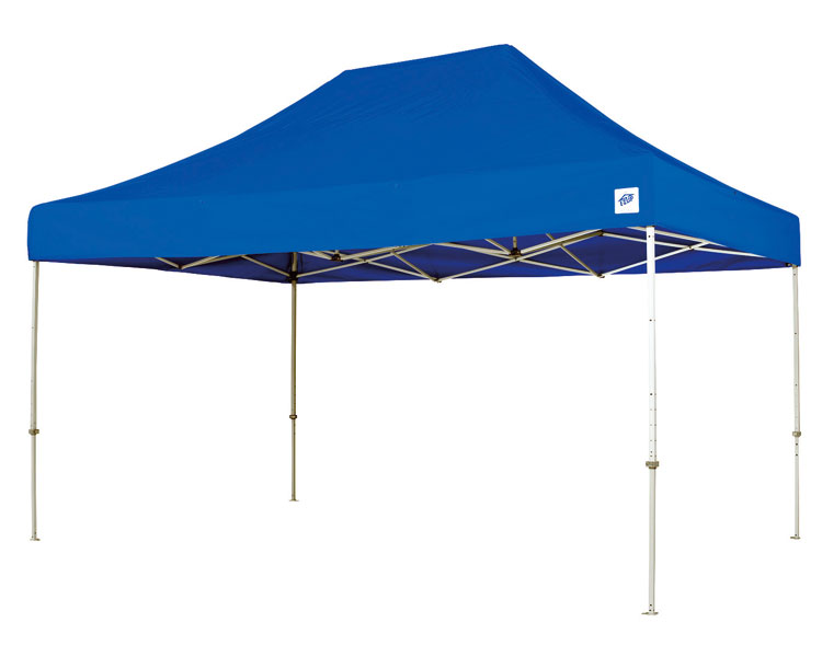 ★ポイント最大16倍★【全国配送可】-E-Z UP　DXスチール　3.0×4.5m DX45-BL　ブルー イージーアップ（来夢）　JAN 4560247206499 kt307712 取寄品 その他 リスクマネジメント その他(リスクマネジメント)-【介護福祉用具】